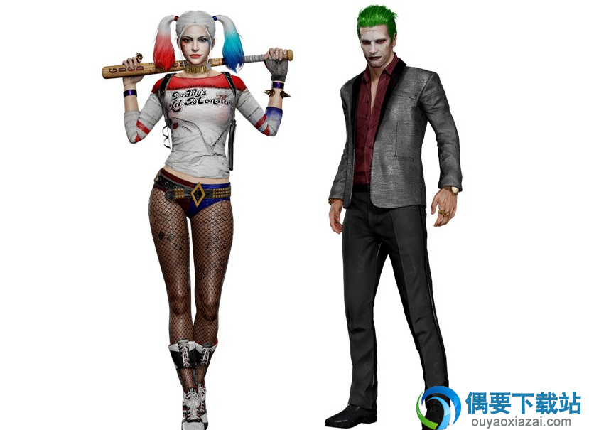 《绝地求生》小丑女皮肤正式上线 人设图已公布