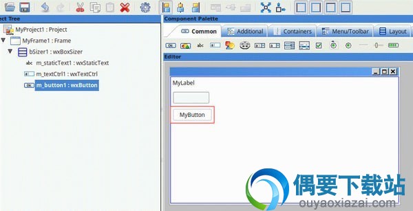 wxFormBuilder