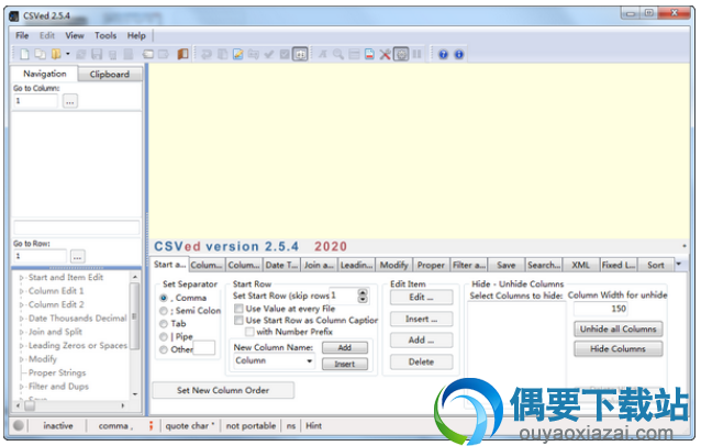 CSVed软件工具下载